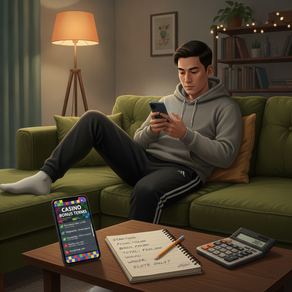 Illustration: How to Read Royale Fortune Wagering Requirements: A Filipino Player's Checklist